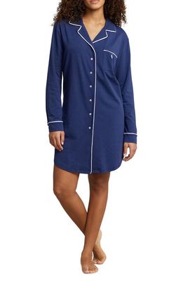 Polo Ralph Lauren Cotton Blend Sleepshirt in Navy