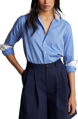 Polo Ralph Lauren Cotton Button-Down Shirt in Chopin Blue