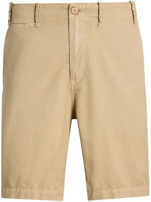 Polo Ralph Lauren cotton-linen blend chino shorts - Neutrals