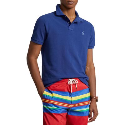 Polo Ralph Lauren Cotton Piqué Polo in Beach Royal