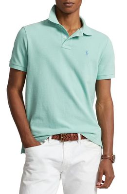 Polo Ralph Lauren Cotton Piqué Polo in Celadon/C7580