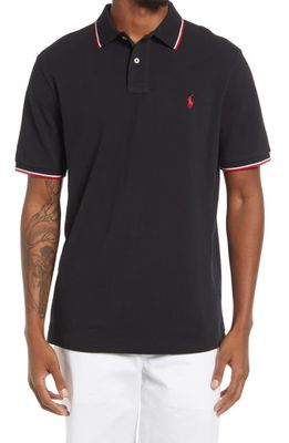 Polo Ralph Lauren Cotton Polo Shirt in Polo Black
