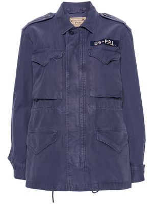Polo Ralph Lauren cotton twill military jacket - Blue