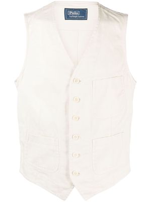Polo Ralph Lauren cotton twill vest - Neutrals