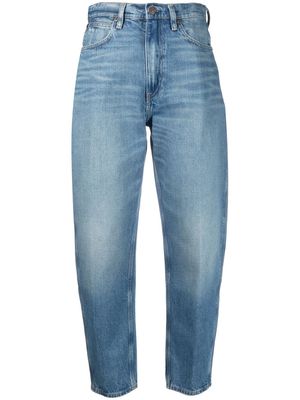 Polo Ralph Lauren cropped tapered-leg jeans - Blue