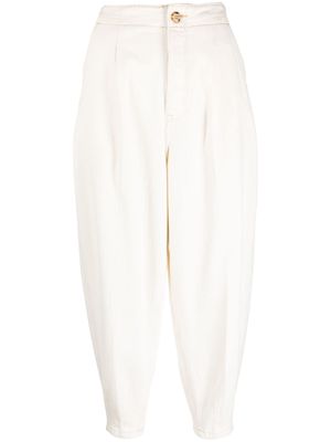 Polo Ralph Lauren cropped tapered trousers - Neutrals