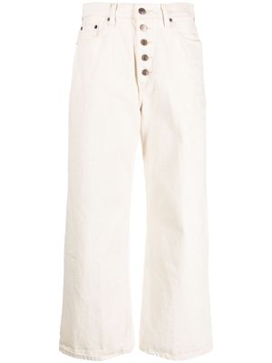 Polo Ralph Lauren cropped wide-leg trousers - Neutrals