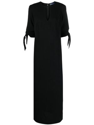 Polo Ralph Lauren cut-out cady maxi dress - Black