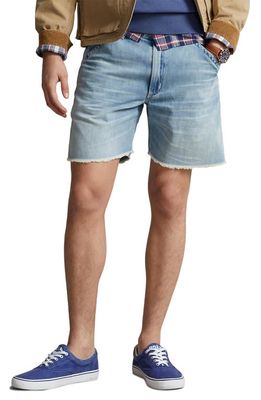 Polo Ralph Lauren Cutoff Denim Shorts in Blue