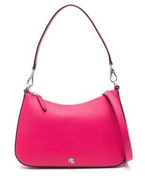 Polo Ralph Lauren Danni leather shoulder bag - Pink