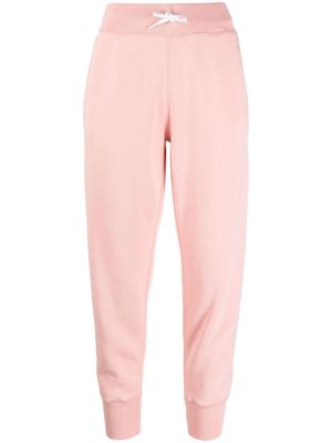 Polo Ralph Lauren drawstring-waist cotton-blend track pants - Pink