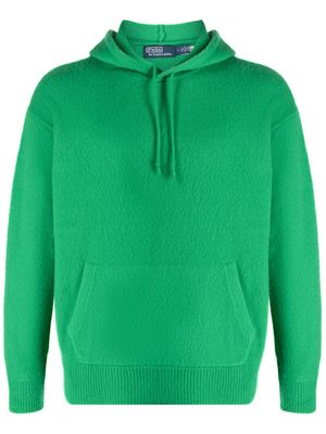 Polo Ralph Lauren drop-shoulder drawstring hoodie - Green