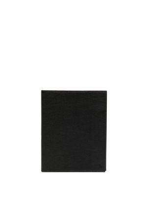 Polo Ralph Lauren embossed-logo detail ID-card holder - Black