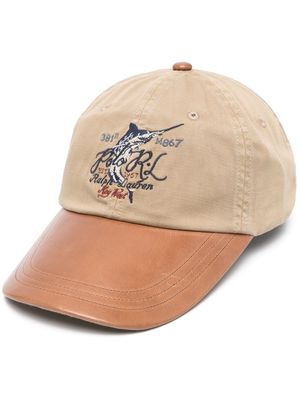 Polo Ralph Lauren embroidered-logo baseball cap - Neutrals
