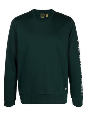 Polo Ralph Lauren embroidered-logo cotton sweatshirt - Green