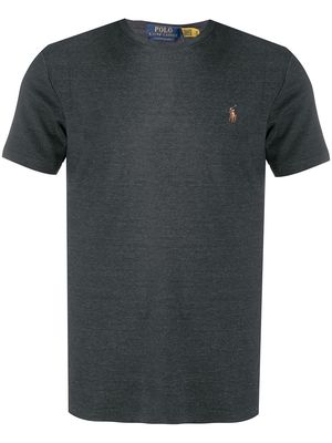 Polo Ralph Lauren embroidered logo plain T-shirt - Grey