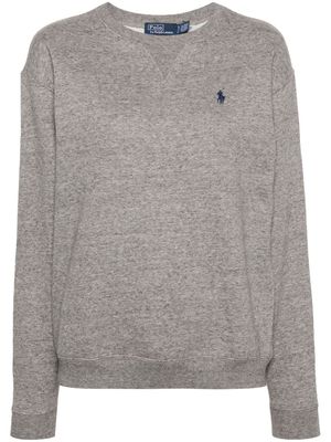 Polo Ralph Lauren embroidered-logo sweatshirt - Grey