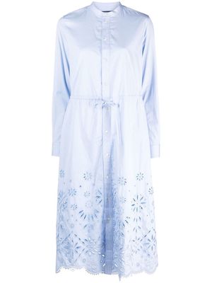 Polo Ralph Lauren embroidered shirt dress - Blue