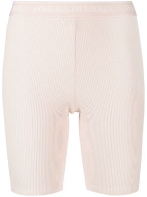 Polo Ralph Lauren fine-ribbed compression shorts - 002 PINK