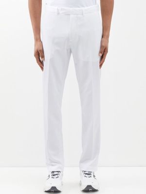 Polo Ralph Lauren - Flat-front Twill Golf Trousers - Mens - White