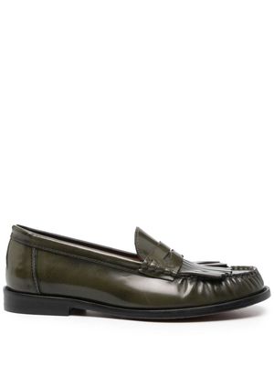 Polo Ralph Lauren fringed leather loafers - Green