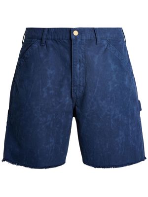 Polo Ralph Lauren garment-dyed cotton shorts - Blue