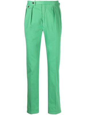 Polo Ralph Lauren garment-dyed pleated chinos - Green
