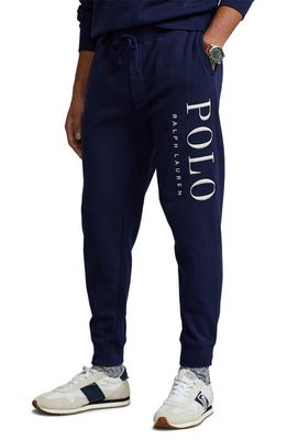 Polo Ralph Lauren Graphic Fleece Sweatpants in Cruise Navy