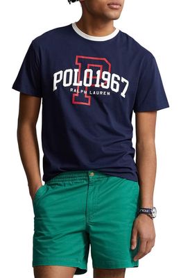 Polo Ralph Lauren Graphic T-Shirt in Navy