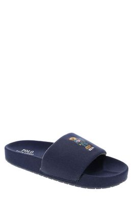 Polo Ralph Lauren Hendrick Slide Sandal in Navy