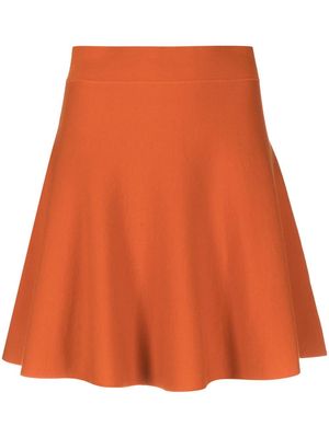 Polo Ralph Lauren high-waisted A-line skirt - Orange
