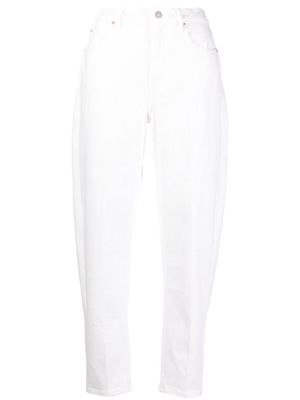 Polo Ralph Lauren high-waisted cotton jeans - White