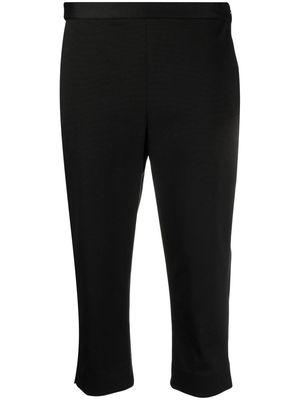 Polo Ralph Lauren high-waisted crop-leg trousers - Black