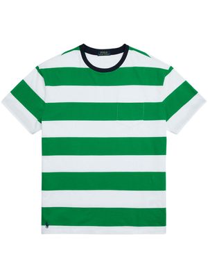 Polo Ralph Lauren horizontal-stripe cotton T-shirt - Green