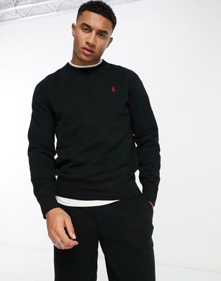 Polo Ralph Lauren icon logo sweatshirt in black