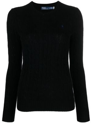 Polo Ralph Lauren Julianna cable-knit jumper - Black