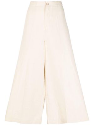 Polo Ralph Lauren Keely cropped cotton trousers - Neutrals