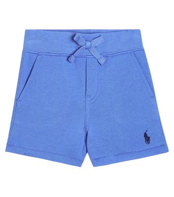 Polo Ralph Lauren Kids Baby cotton-blend shorts
