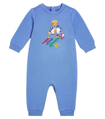 Polo Ralph Lauren Kids Baby Polo Bear cotton-blend onesie