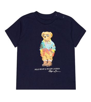 Polo Ralph Lauren Kids Baby printed cotton jersey T-shirt