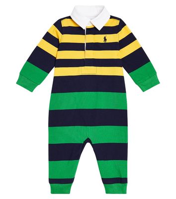 Polo Ralph Lauren Kids Baby striped cotton onesie