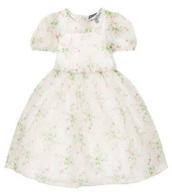 Polo Ralph Lauren Kids Cotton and tulle floral dress