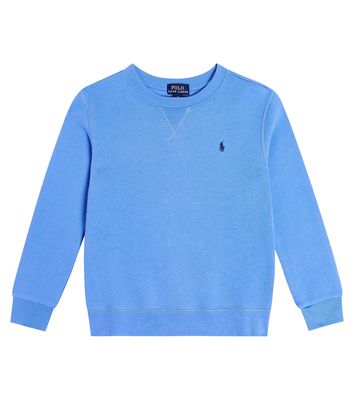 Polo Ralph Lauren Kids Cotton-blend fleece sweatshirt