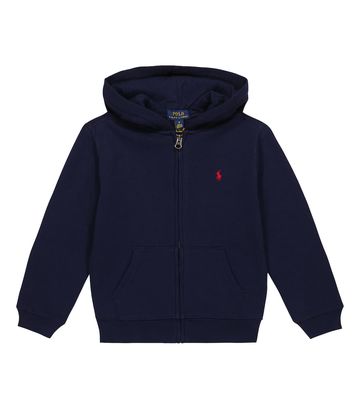 Polo Ralph Lauren Kids Cotton jersey zipped hoodie