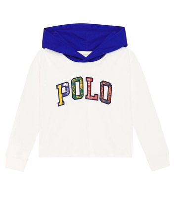 Polo Ralph Lauren Kids Embroidered cotton sweater