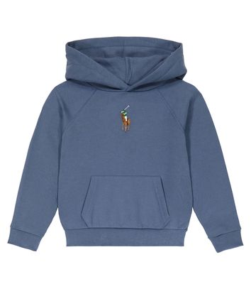 Polo Ralph Lauren Kids Embroidered hoodie