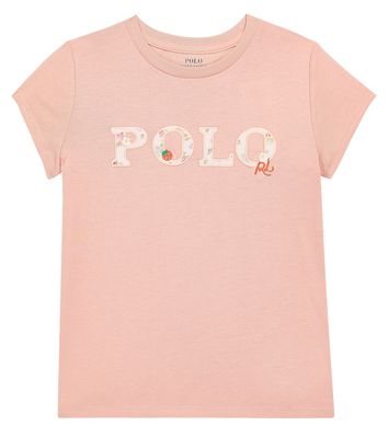 Polo Ralph Lauren Kids Embroidered logo cotton T-shirt