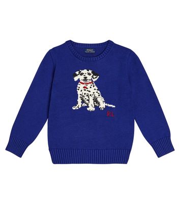 Polo Ralph Lauren Kids Intarsia cotton sweater