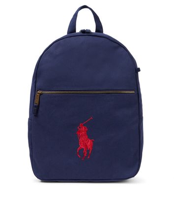 Polo Ralph Lauren Kids Logo canvas backpack