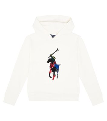 Polo Ralph Lauren Kids Logo cotton-blend hoodie